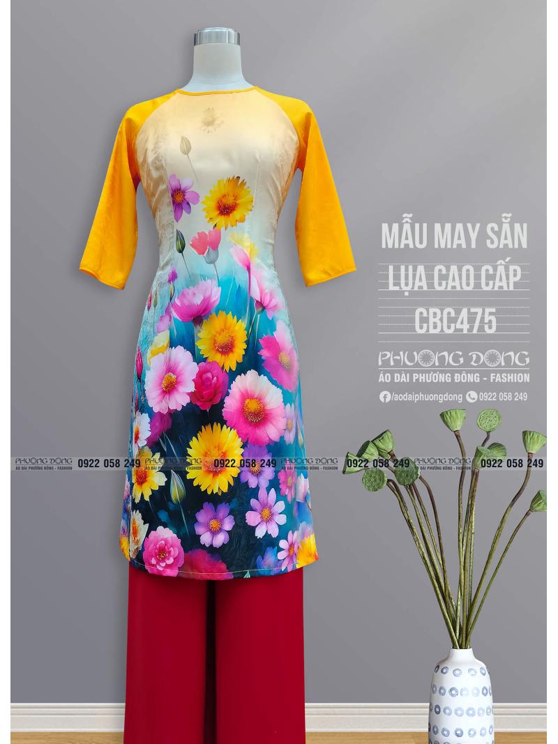 Áo Dài Cách Tân Lụa Cao Cấp CBC475